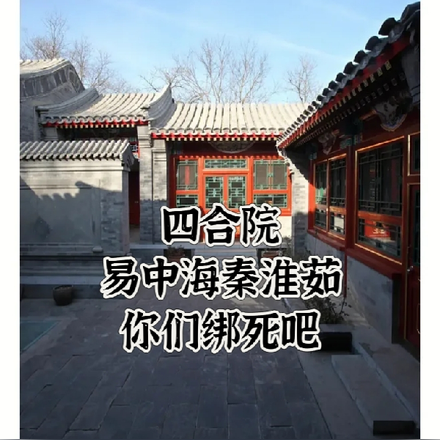 四合院：易中海秦淮茹你們綁死吧